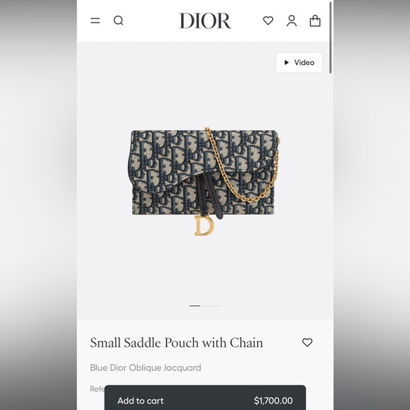 Christian Dior saddle trotter trifold wallet - Picture 9 of 11